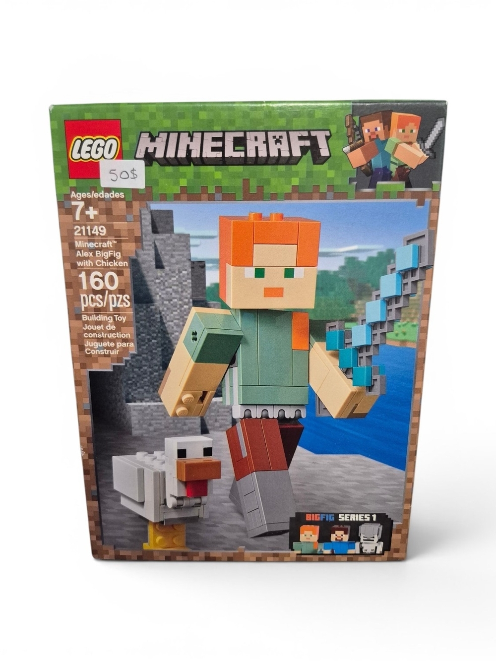 LEGO Minecraft Alex BigFig with Chicken - 21149